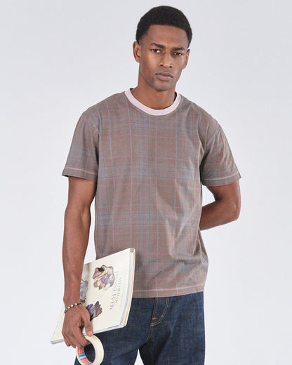 Classic T-shirt 135, Bark Tartan Atelier E.B