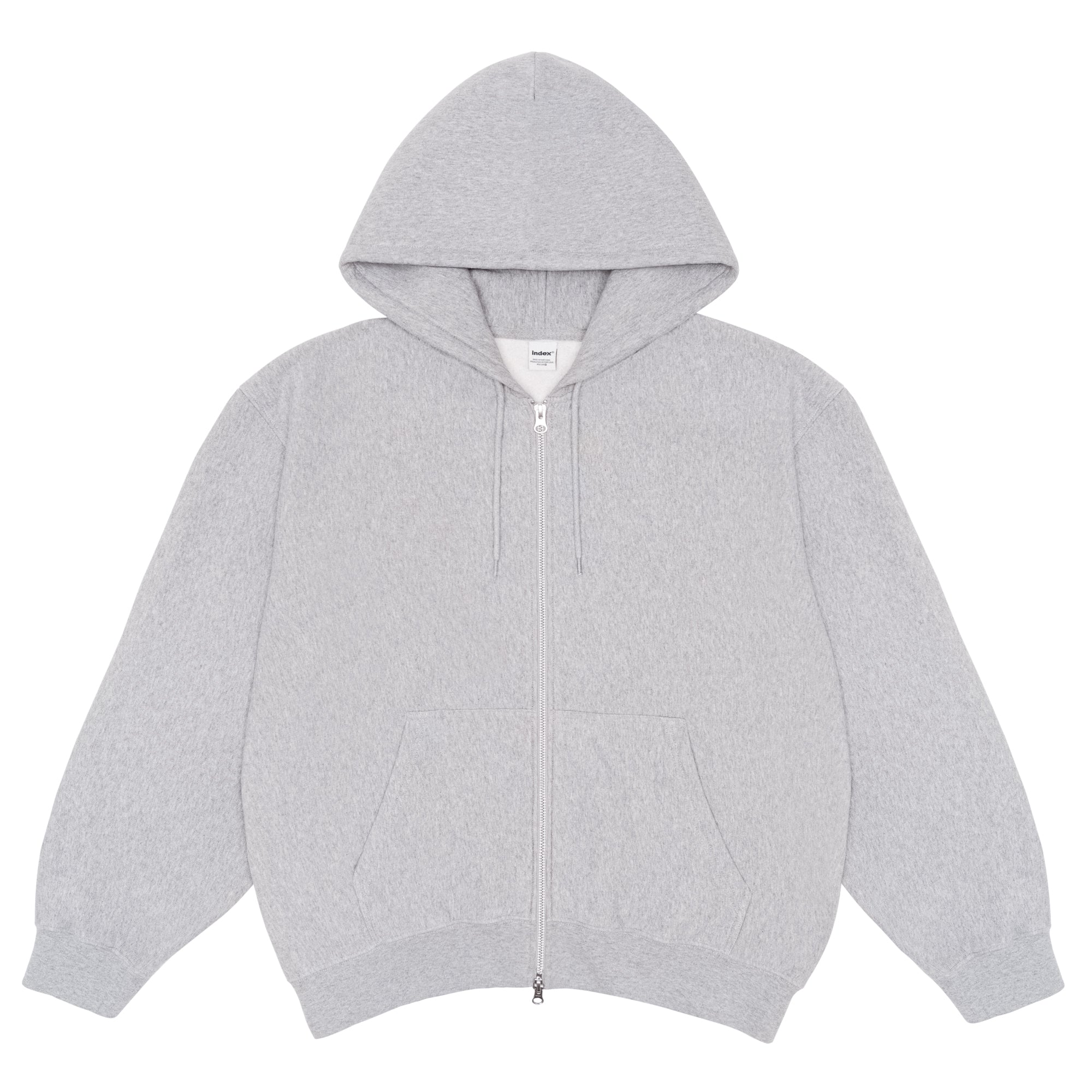 Zip Hoodie Crossgrain 310, Grey Mescla