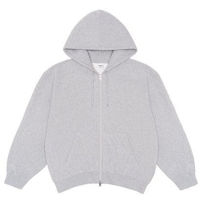 Zip Hoodie Crossgrain 310, Grey Mescla