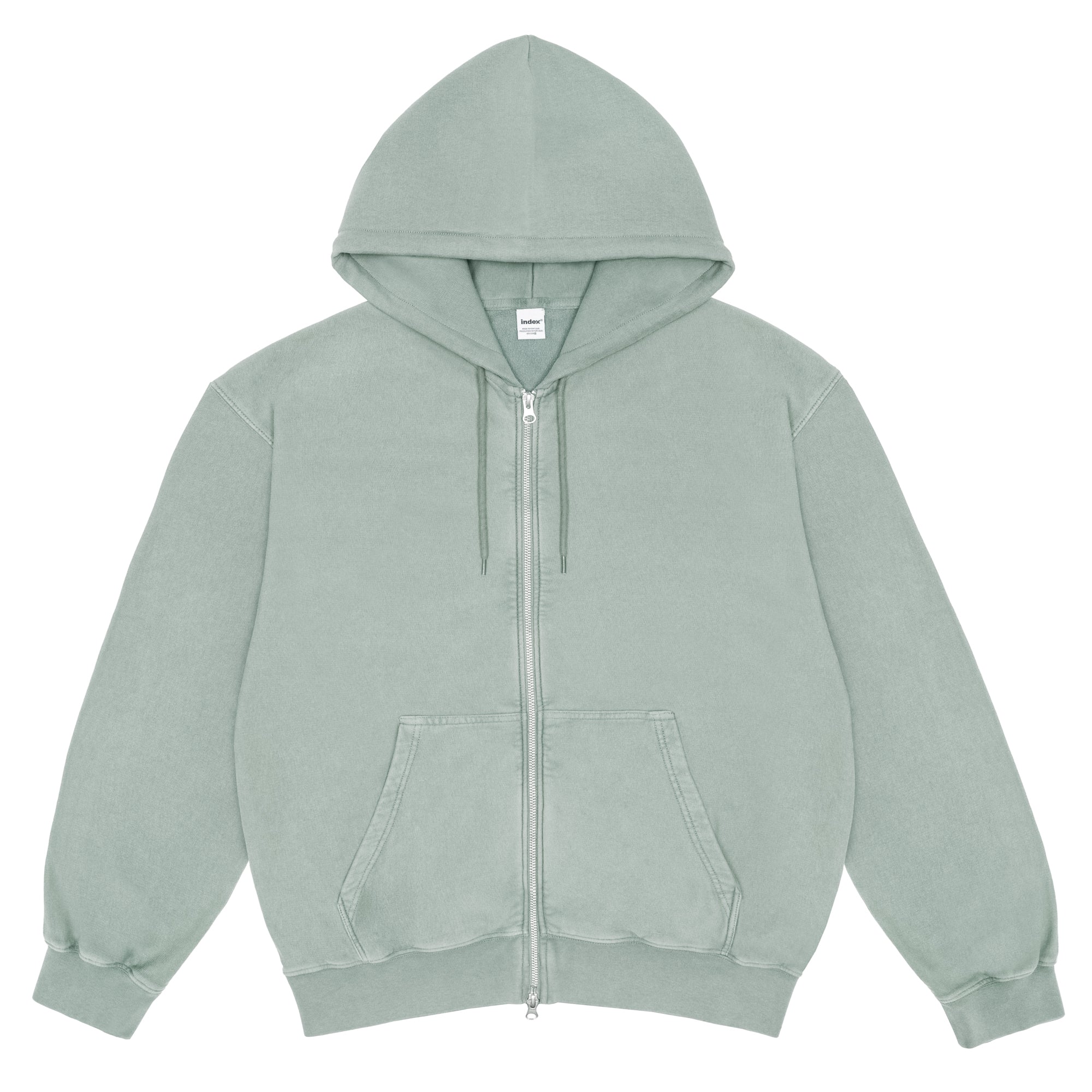 Zip Hoodie Crossgrain 310, Hazy Sage