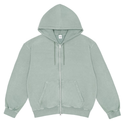 Zip Hoodie Crossgrain 310, Hazy Sage
