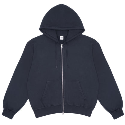 Zip Hoodie Crossgrain 310, True Black