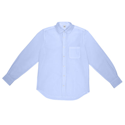 Shark Collar Shirt, Bluebell