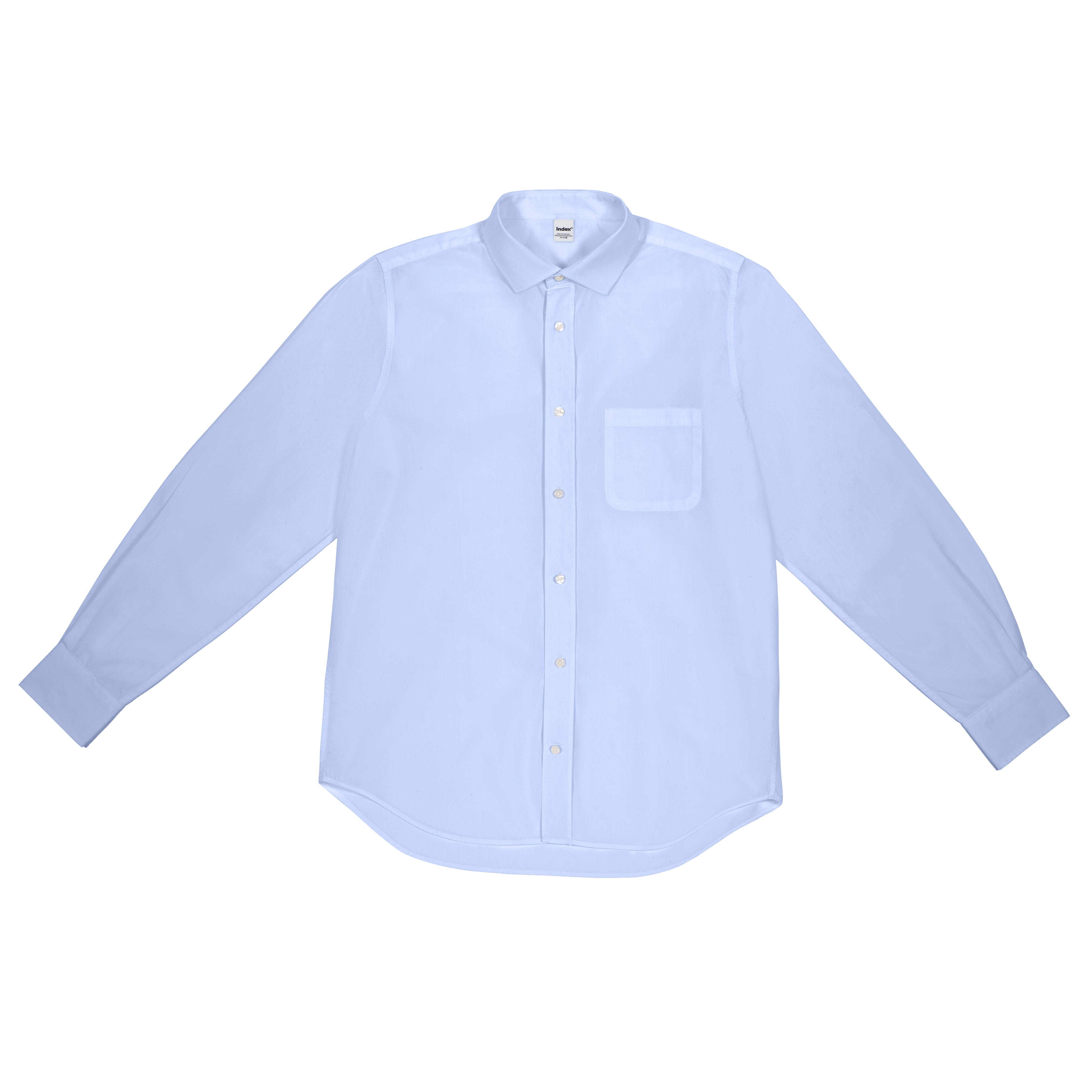 Shark Collar Shirt, Bluebell
