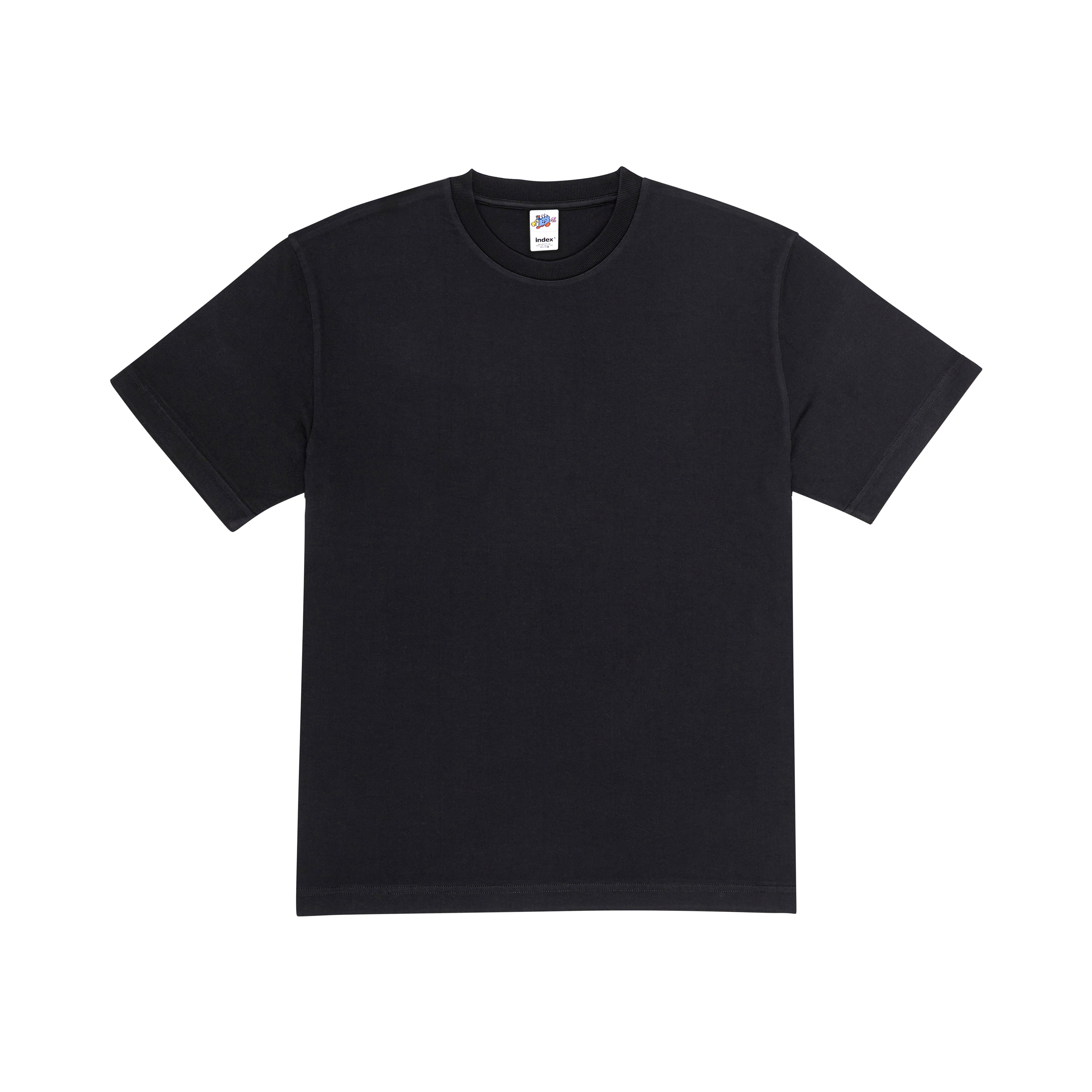 Boxy T-Shirt, True Black