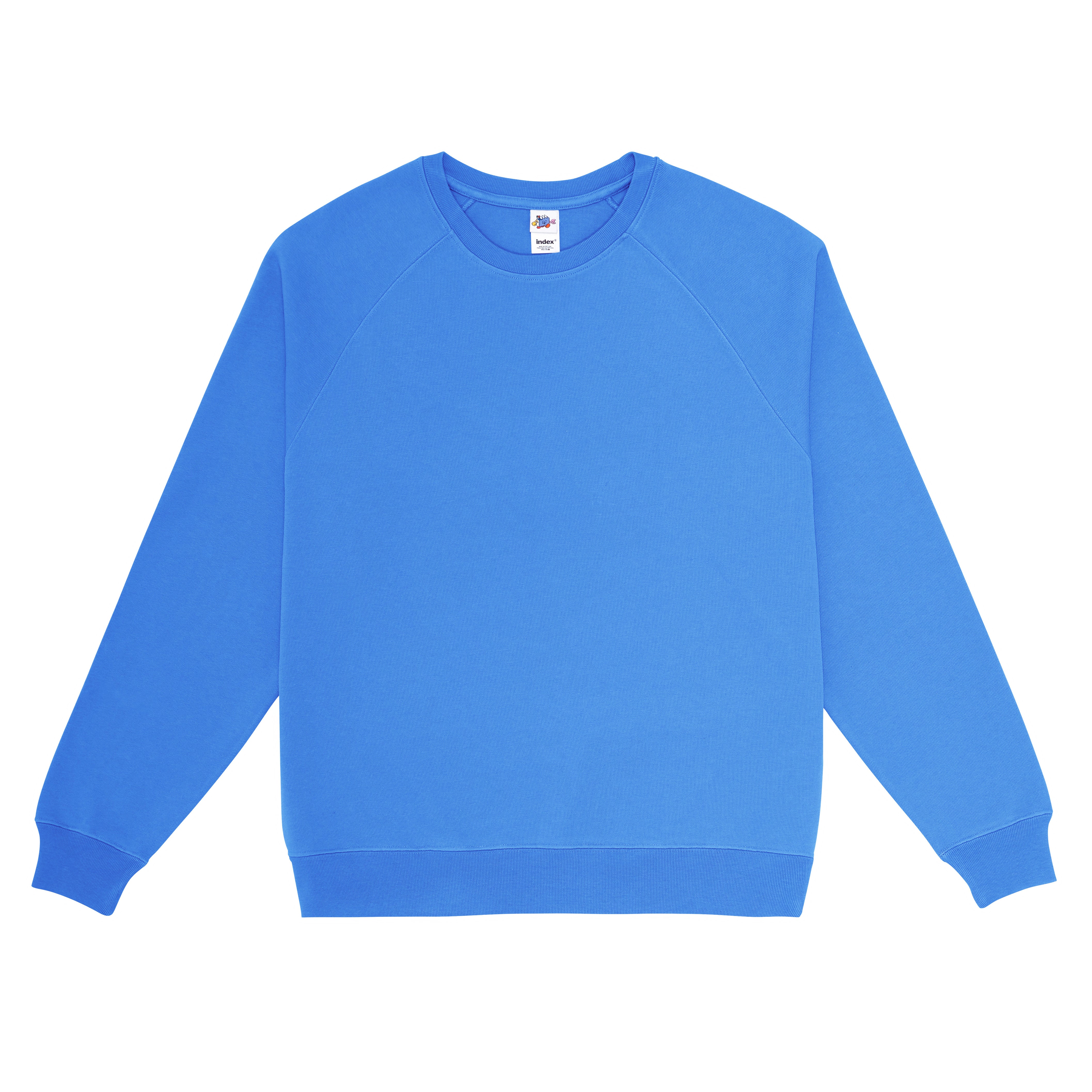 Raglan Sweatshirt, Azulejo Blue